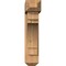 Ekena Millwork Merced Craftsman Smooth Bracket w/ Offset Brace, Western Red Cedar, 7 1/2"W x 30"D x 34"H BKT0806X30X34MRC04SWR - alternate 2